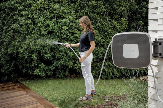 REWALL Boîte à tuyau murale rétractable automatiquement 35 m
