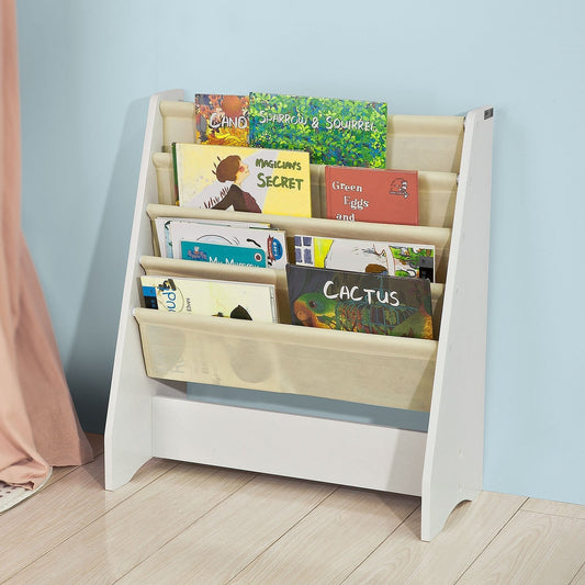 SoBuy Bibliothèque pour enfants - 4 compartiments - 62x71x29 cm