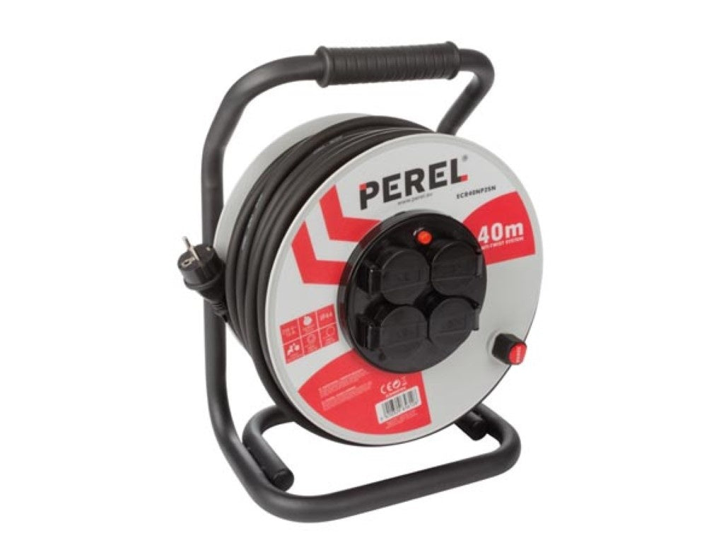 NEOPREEN PROFESSIONNEL RONDELLES DE CABLE - 40 m - 3G2.5 - 4 CONNEXIONS D'ARRÊT - TERMINAL