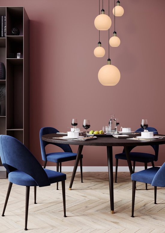 Lucide JULIUS - Suspension - 5xE27 - Opale