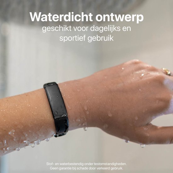 Tracker d'activité - Étanche IP68 - Mesure de la fréquence cardiaque, de la SpO₂ et du sommeil - Podomètre - Aluminium anodisé - Application BREND - Rose - BREND BR-2249