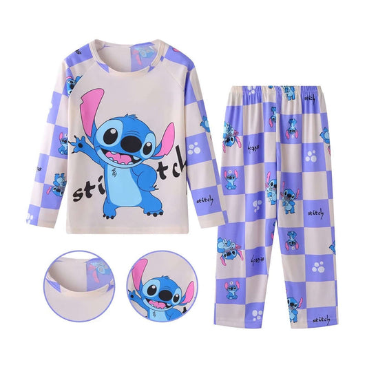 Pyjama enfant Disney Stitch - Bleu - Taille 9/10 ans (130 cm)