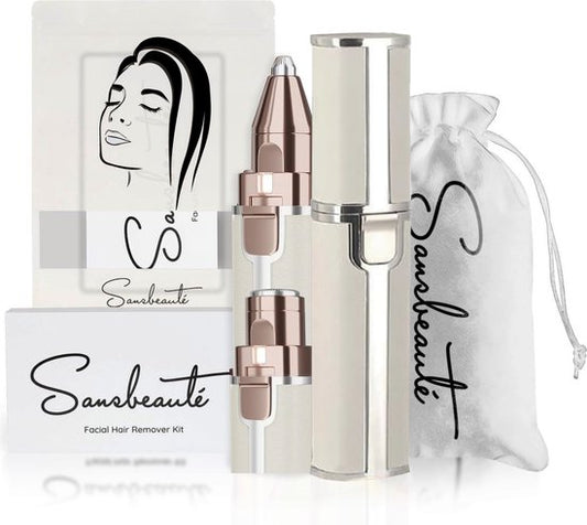 Tondeuse à sourcils - Épilation visage femmes - Épilation visage femmes - Sansbeauté® - Rasoir de sécurité - Ladyshave - Épilation visage impeccable - Rasoir à sourcils