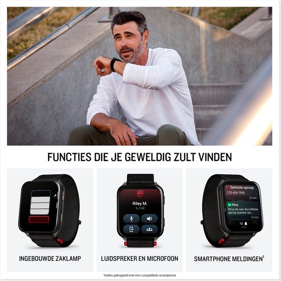 Garmin 010-02980-03 Venu X1 AMOLED Titanium - Face arrière - Montre connectée