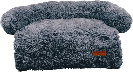 By Cee Cee - Dog Rug Bench Original - Dog Rug Bench - Dog Basket - Premium - Fully Unzipable - Dark Grey - Size XL