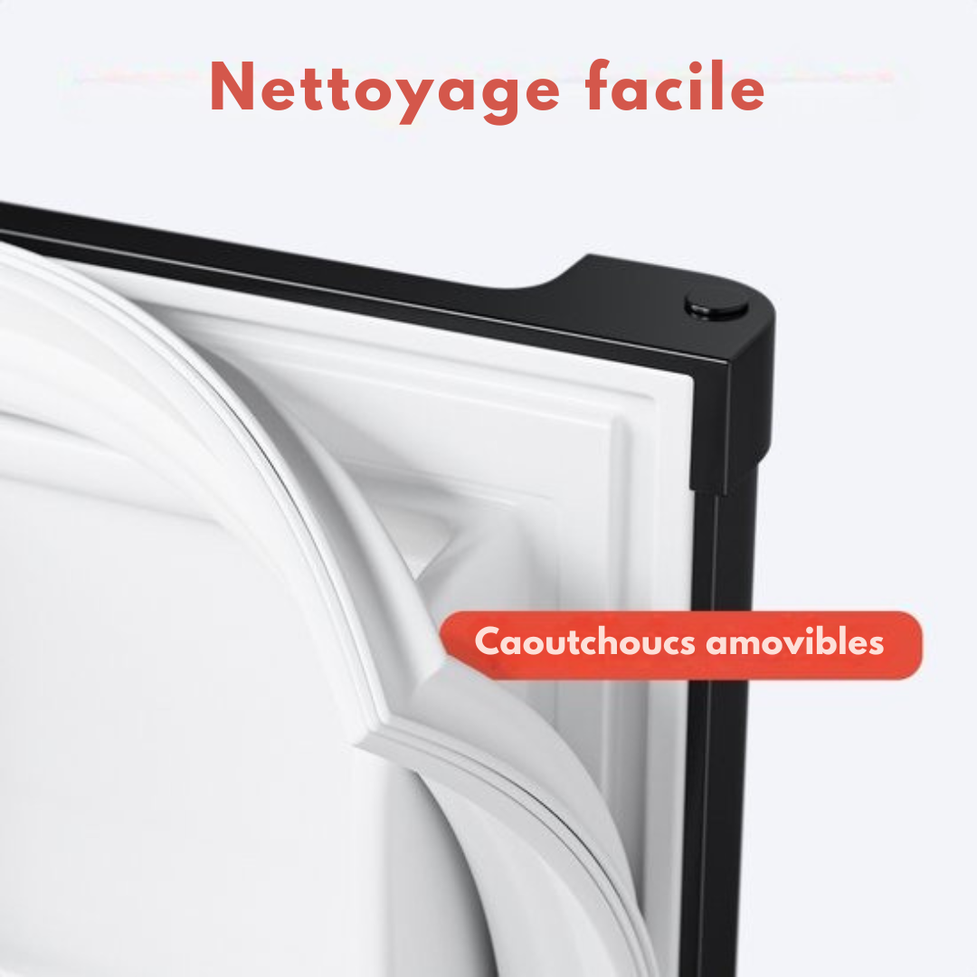 Petit réfrigérateur KitchenBrothers - 40L - 51,5 x 44 x 47,5 cm - Noir