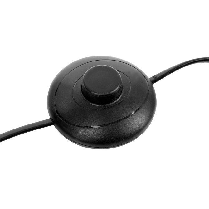 Atmosphera Floris Lampe courbée dorée - Lampadaire H 177 cm