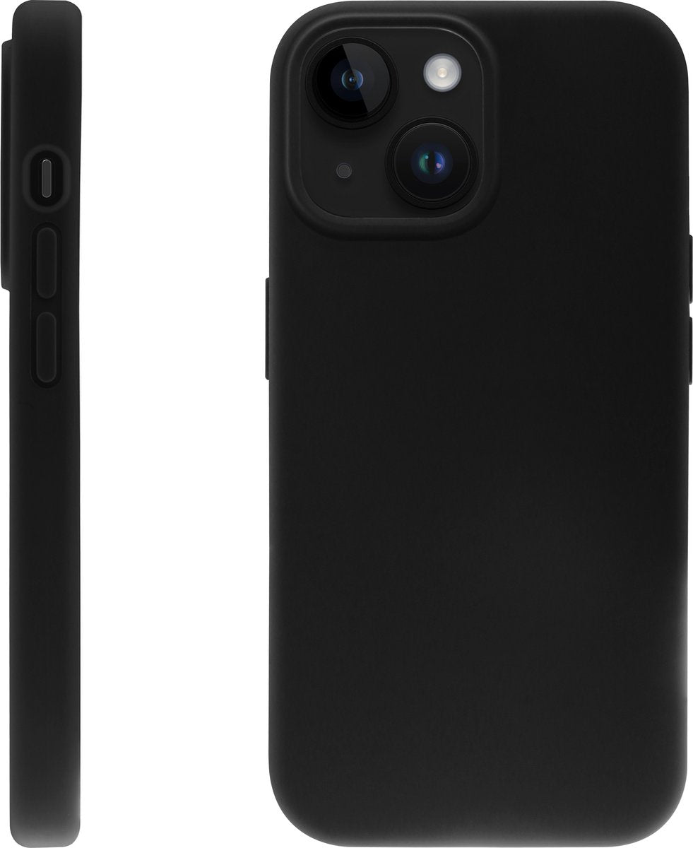 BeHello - iPhone 15 - Coque MagSafe Soft Touch - Noir