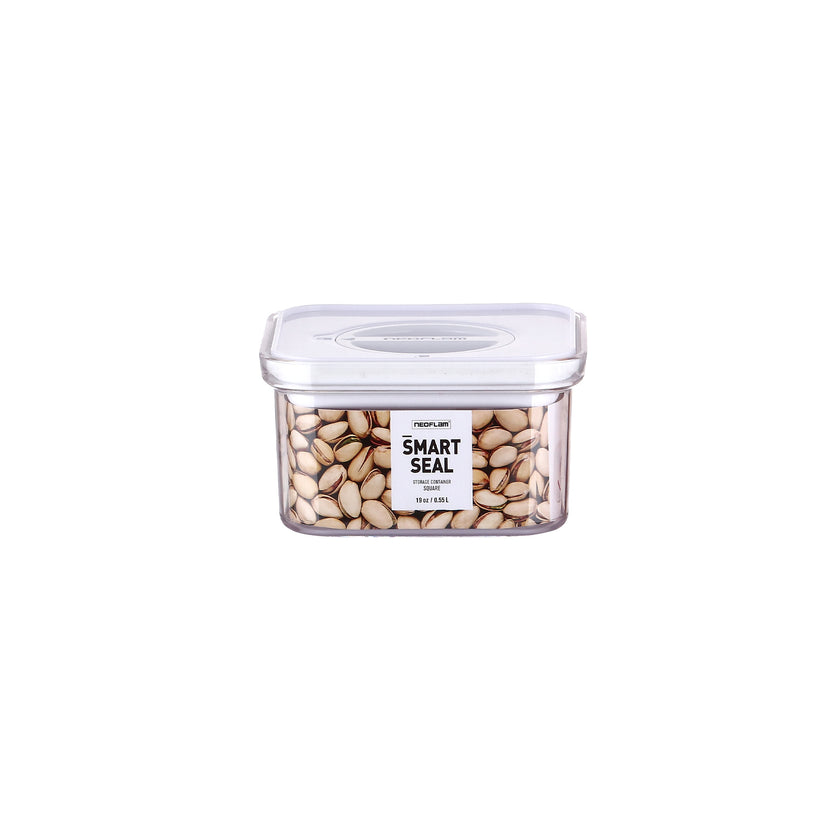 Boîte de conservation - Neoflam - Boîte de rangement alimentaire - Blanc - 0.55L