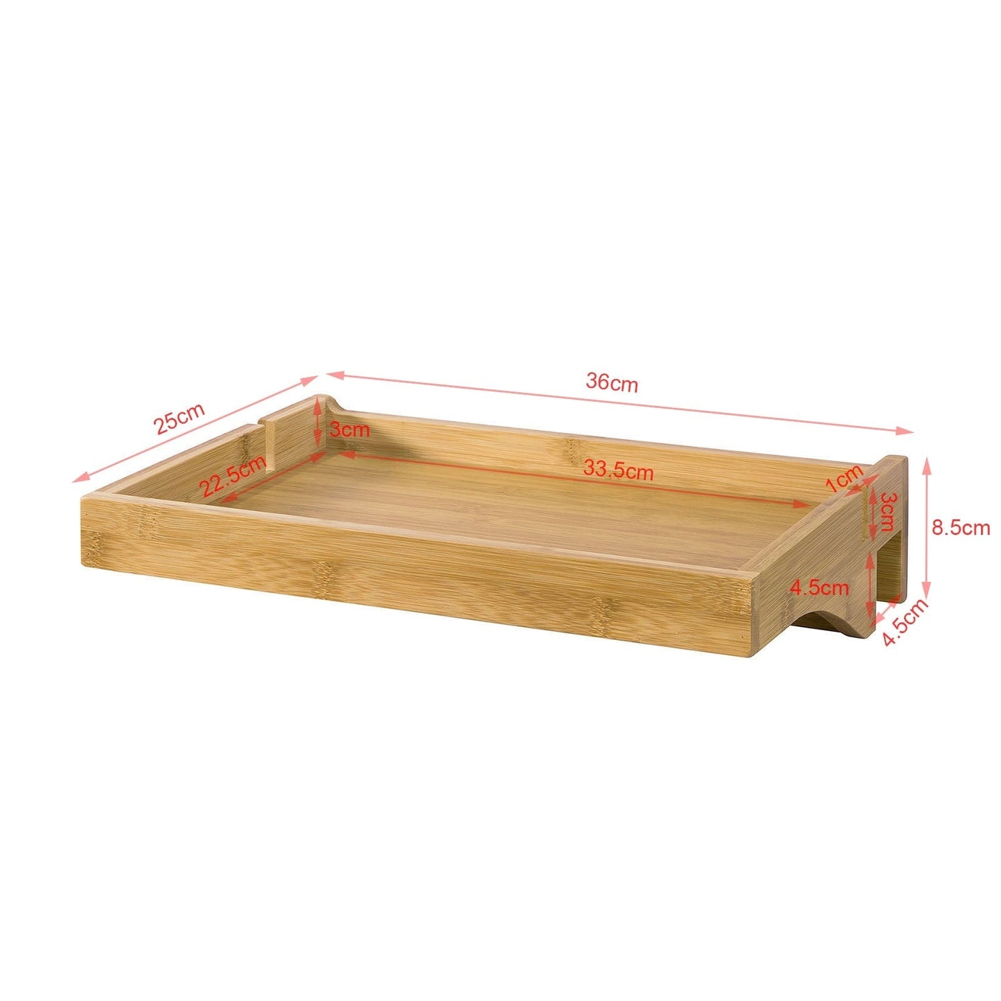 Table de chevet pliable - SoBuy -  Table de nuit - Max 2,5 kg - 36 x 25 x 9 cm - Bois