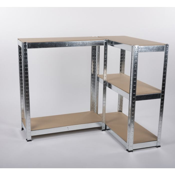 2x étagère de rangement Kinzo 5 étagères 172 x 75 x 30cm