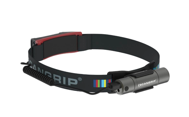Lampe frontale rechargeable Scangrip I-Match 3, 250 lumens - Commande par capteur - CRI+ - IP65 - Noir