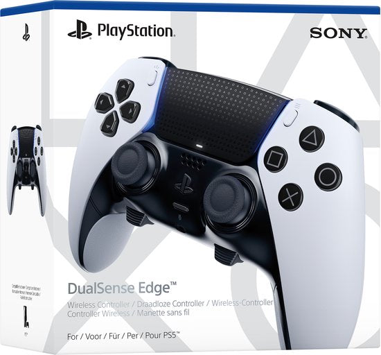 Manette sans fil Sony PS5 DualSense Edge - Blanche