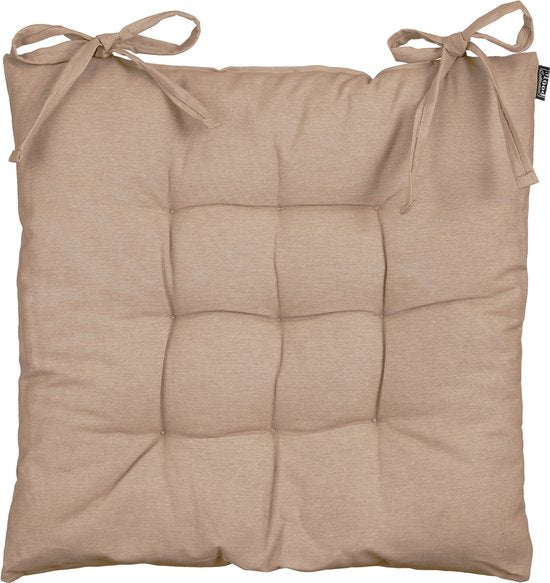 Collection In The Mood Coussin de chaise Paddy - L46 x B46 cm - Coton - Beige