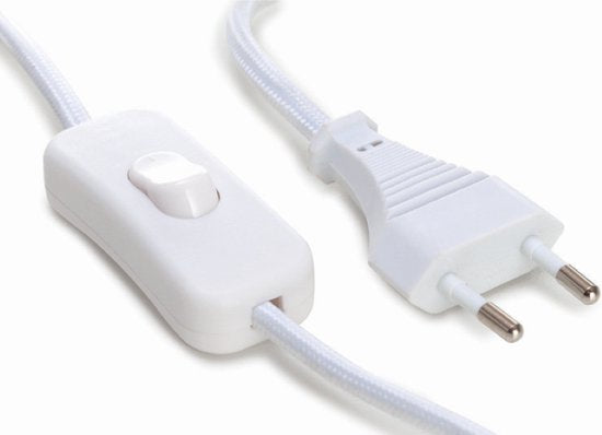 Culot de lampe, cylindre, câble avec interrupteur, E27, 60 W, IP20, chêne, 90 mm x 90 mm