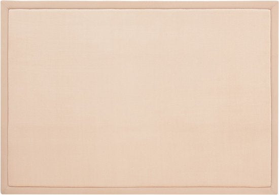 Tapis de jeu velouté / Tapis d'enfant Maila - 200 x 150 cm - Beige