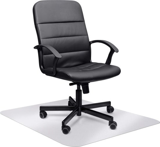 Alpina Tapis de chaise - Protecteur de sol - 90 x 90 CM - Transparent
