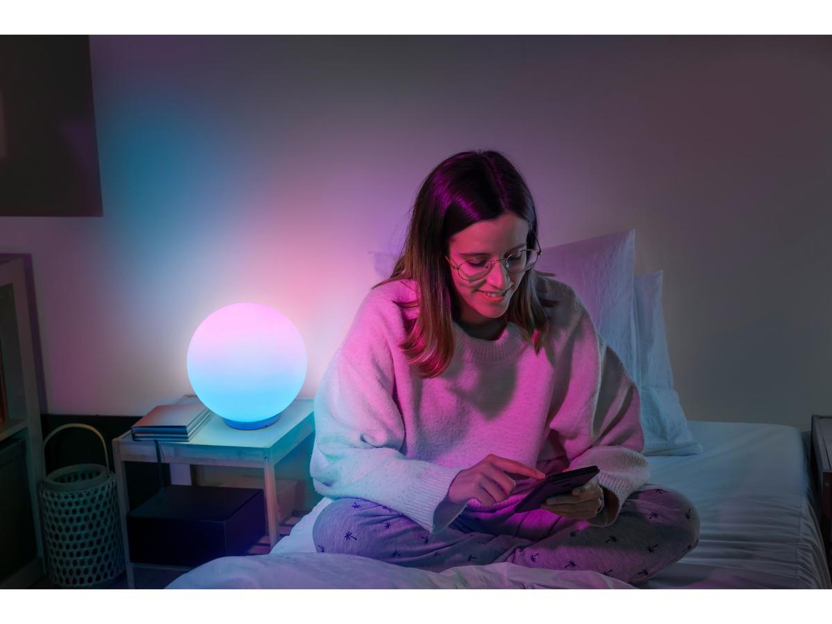 Lampe de table LED intelligente Ledvance - Commande Wi-Fi - Éclairage RGBTW - Lot de 2