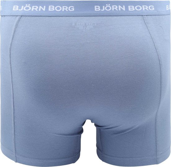 Bjorn Borg Boxers Cotton Stretch 5-Pack Blue - Taille S - Hommes - Boxer Shorts
