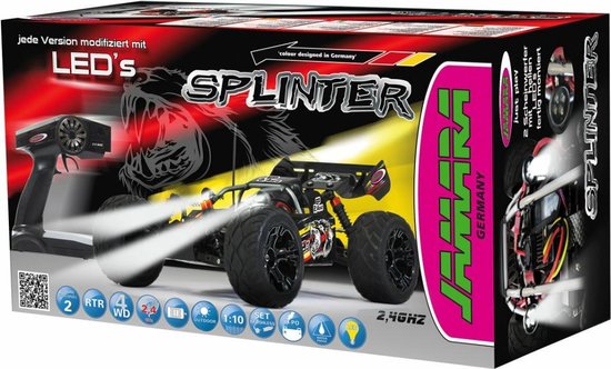 Jamara Splinter EP 1:10 Lipo 2,4 GHz avec LED