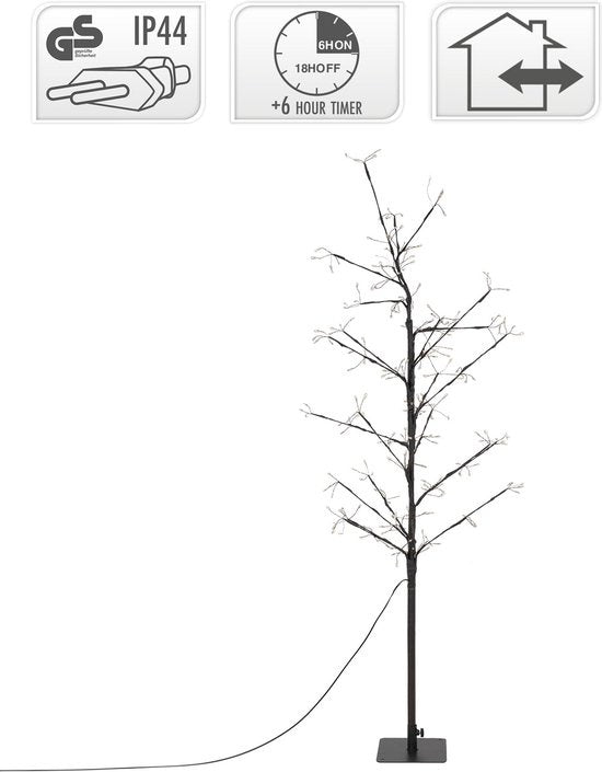 Arbre à lumière 120cm - 240LED - avec minuterie