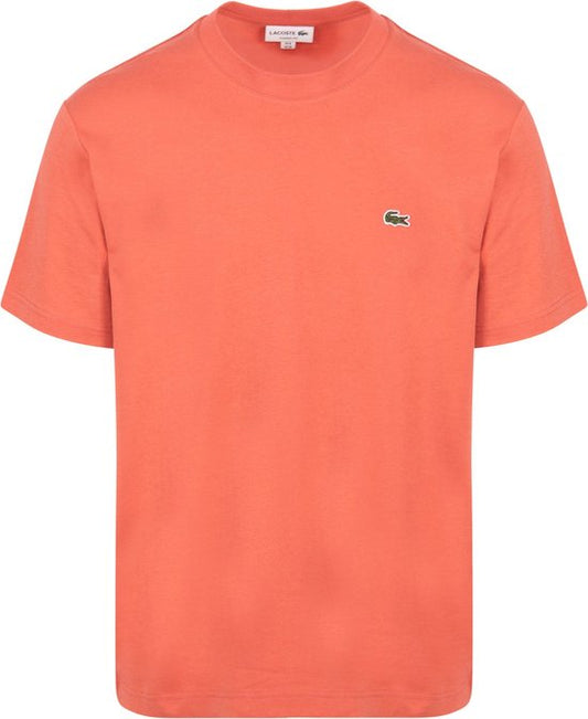 T-shirt Lacoste Orange - Taille L - Homme - T-shirts imprimés