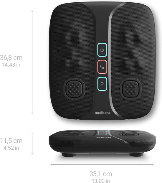 Medisana LM 100 - Appareil de massage shiatsu haut de gamme pour les jambes et les pieds