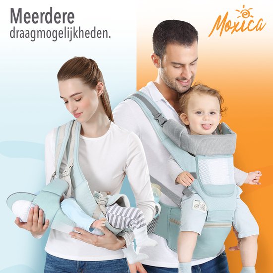 Moxica Baby Carrier - Écharpe - Porte-bébé - Porte-bébé - Porte-bébé