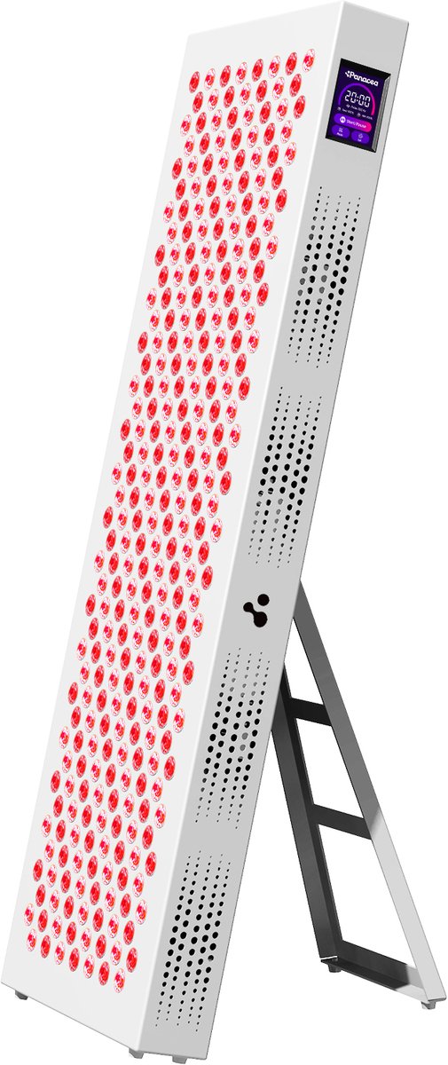 Panacea - ATP Pro 1500 Panneau de luminothérapie rouge - 92 x 30 x 7 cm - métal et aluminium - 8 longueurs d'onde et écran tactile - puissance professionnelle de 1500 watts - récupération sur l'ensemble du corps