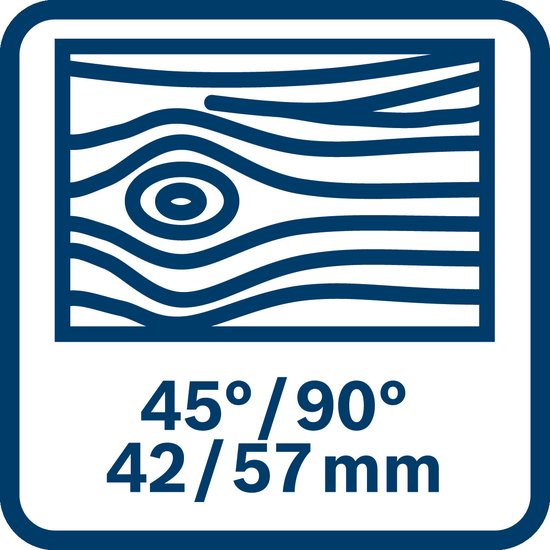 Bosch Professional GKS 18V-57 G - Batterie et chargeur non fournis, 1 lame Standard pour bois de 165 mm, adaptateur d'aspiration, clé Allen, guide parallèle