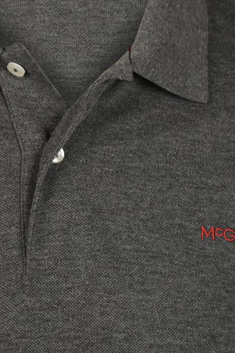 Polo classique McGregor pour homme, gris foncé chiné, taille XL