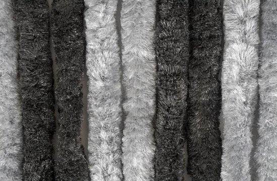 Moustiquaire Arisol - Caravane - « queue de chat » - 185 x 56 cm - Anthracite/Gris