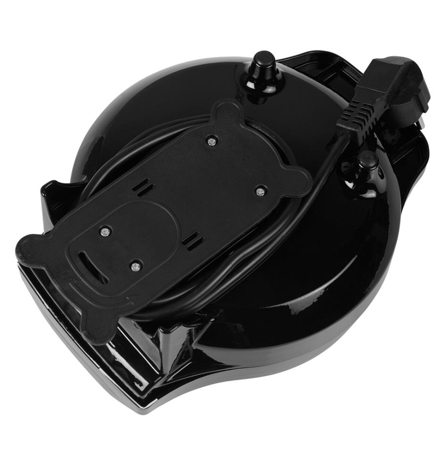 Appareil à gaufres Princess - Gaufres hexagonales - Surface de cuisson de 18 cm - Noir