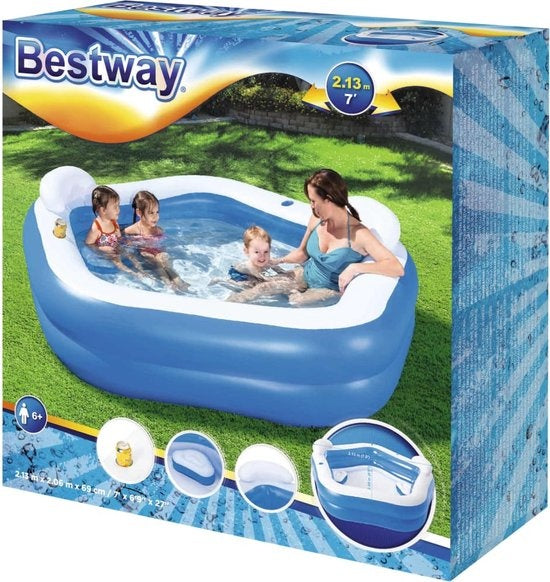 Bestway - Pentagonal Family Pool - 213x207x69 cm