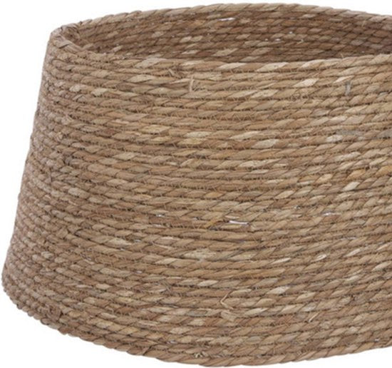décoration de Noël - House of Seasons - Jupe de sapin de Noël - H26 x Ø50 cm - Seagrass - Natural Brown