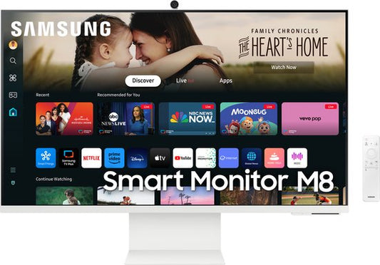 Samsung Smart M8 LS32DM801UUXEN - Écran intelligent 4K - Apple AirPlay - Tizen - Wi-Fi - 32 pouces