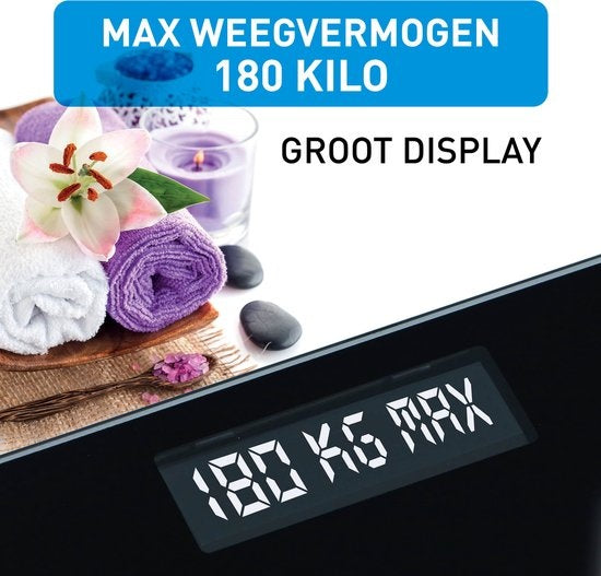 Balance - Grundig - Balance Personnelle Numérique - Pèse-personne numérique - précision 50g - 2 à 180 Kilo - De 2 à 180 Kilos - Noir