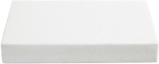 Ambiante - Jersey - Drap housse Boxspring - 180x200 cm - Blanc