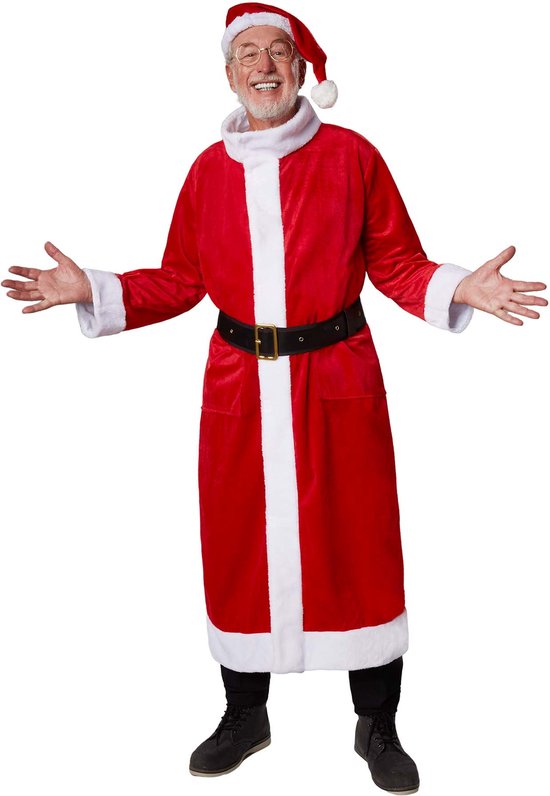Cape Père Noël classique XXL Dressforfun - habillage costume halloween - carnaval - soirée - rouge