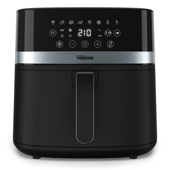 Tristar Airfryer FR-9418 - 8 L - Grande capacité XXL - Sans PFAS - 7 programmes - Fonction de maintien au chaud - 2 000 watts