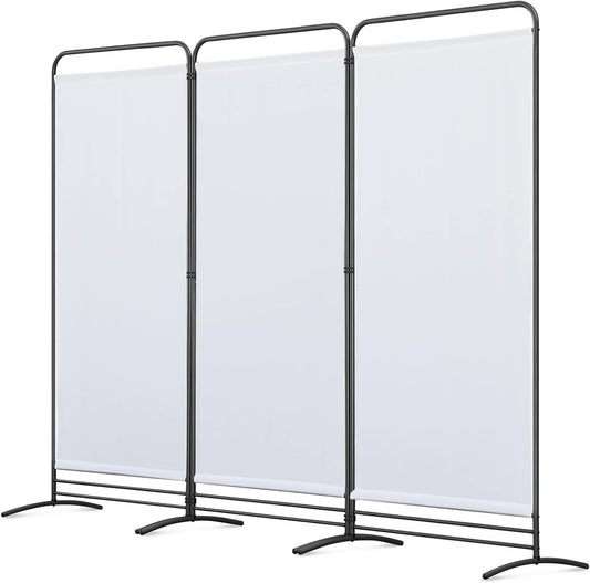 Angel Living Paravent 3 Panneaux - 243 x 180 cm - Blanc