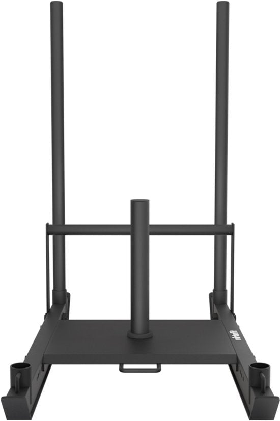 VirtuFit Power Sled - Pour disques d'haltères de 50 mm - Plateforme de résistance réglable - Capacité de charge maximale de 250 kg - Appareil de musculation robuste pour l'entraînement fonctionnel