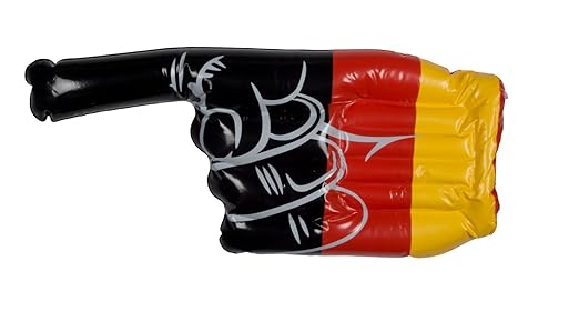 YOUNG Inflatable Hand - Allemagne - Plastique - 16.8 x 12.2 x 2.4 cm