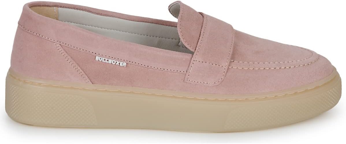 Mocassins Bullboxer Femme - Rose Pastel - Slip on - Taille 37