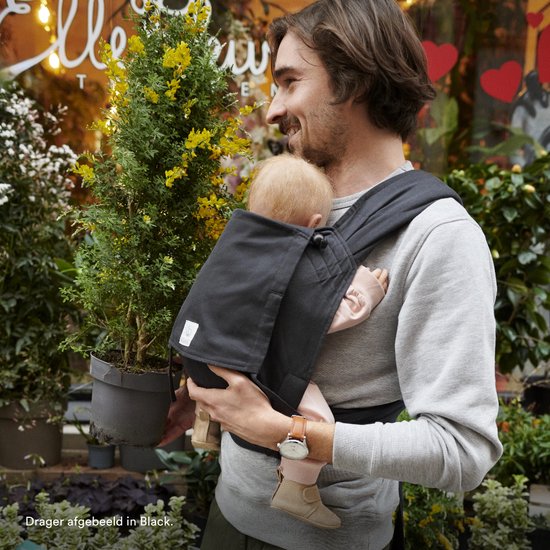 Porte-bébé Stokke Limas, Terracotta - Version 2023 (OCS) - Porte-bébé pour nouveau-nés avec demi-boucle - Trois positions de portage - Sûr dès la naissance, jusqu'à 15 kg