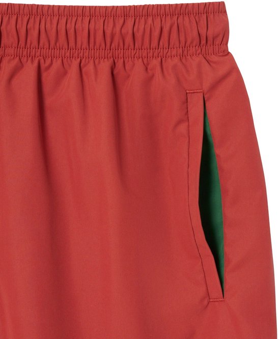 Short de bain Lacoste pour homme, marron - Taille M