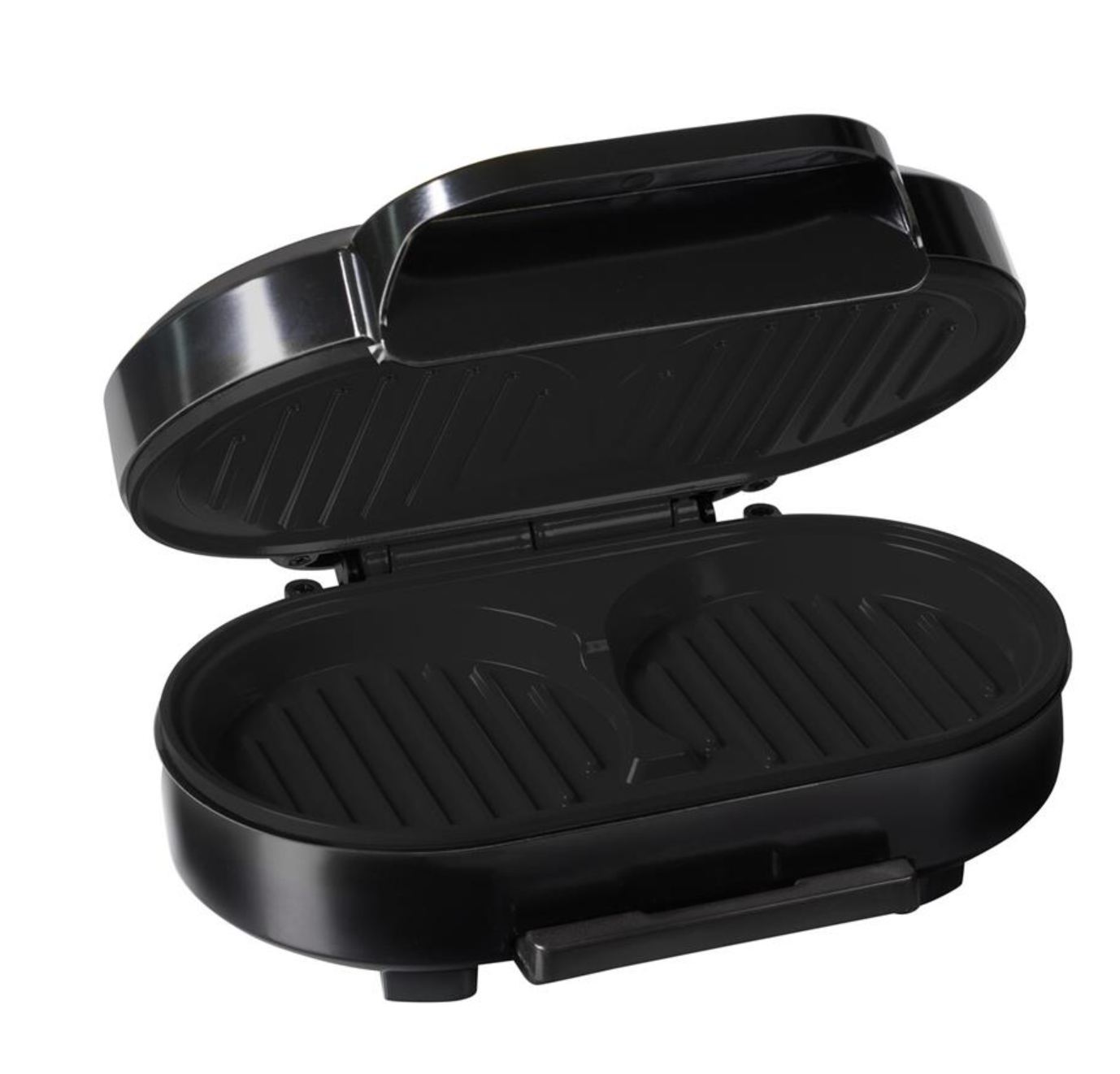 Princess 110902 Gril à hamburgers 1 000 W, revêtement antiadhésif, 23,5 x 12,7 cm, noir