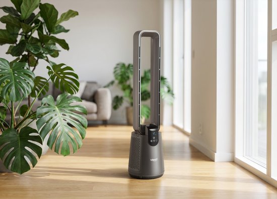 Ventilateur sans pales Lifenaxx LX-079 - Hauteur : 92 cm - Télécommande