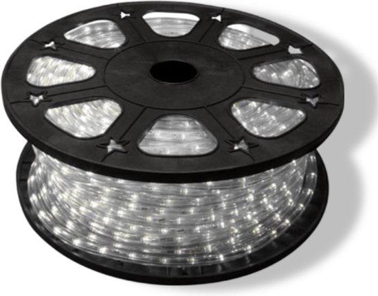 Guirlande lumineuse HQ-Power, 36 LED/mètre, 1 canal, pour l'intérieur et l'extérieur, blanc froid, 45 m