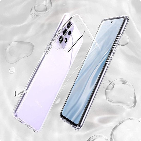 Spigen Liquid Crystal Coque arrière adaptée pour Samsung Galaxy A72 étui - Transparent